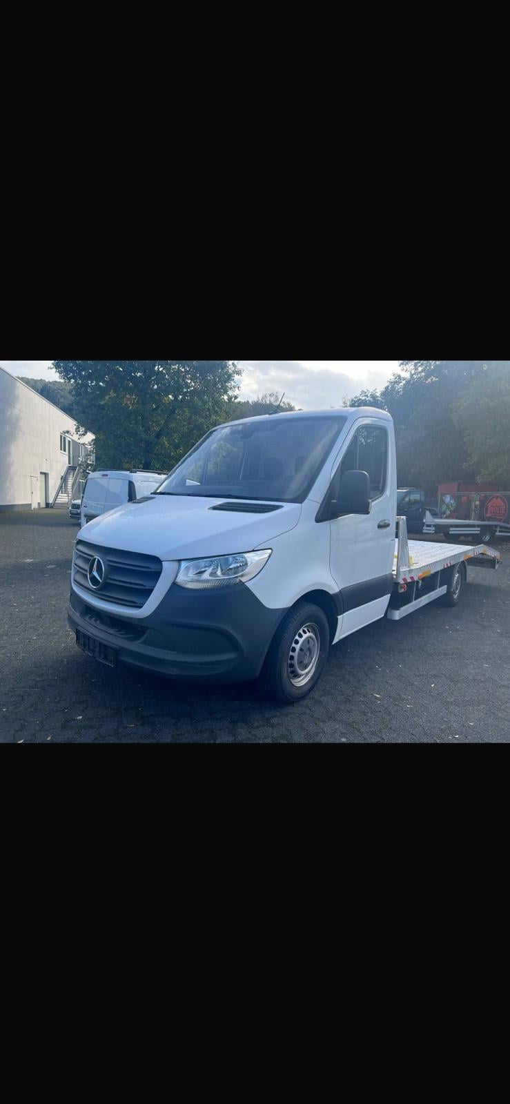 Autotransporter, Abschleppwagen, Abschlepper, Sprinter, Mercedes Bild 2