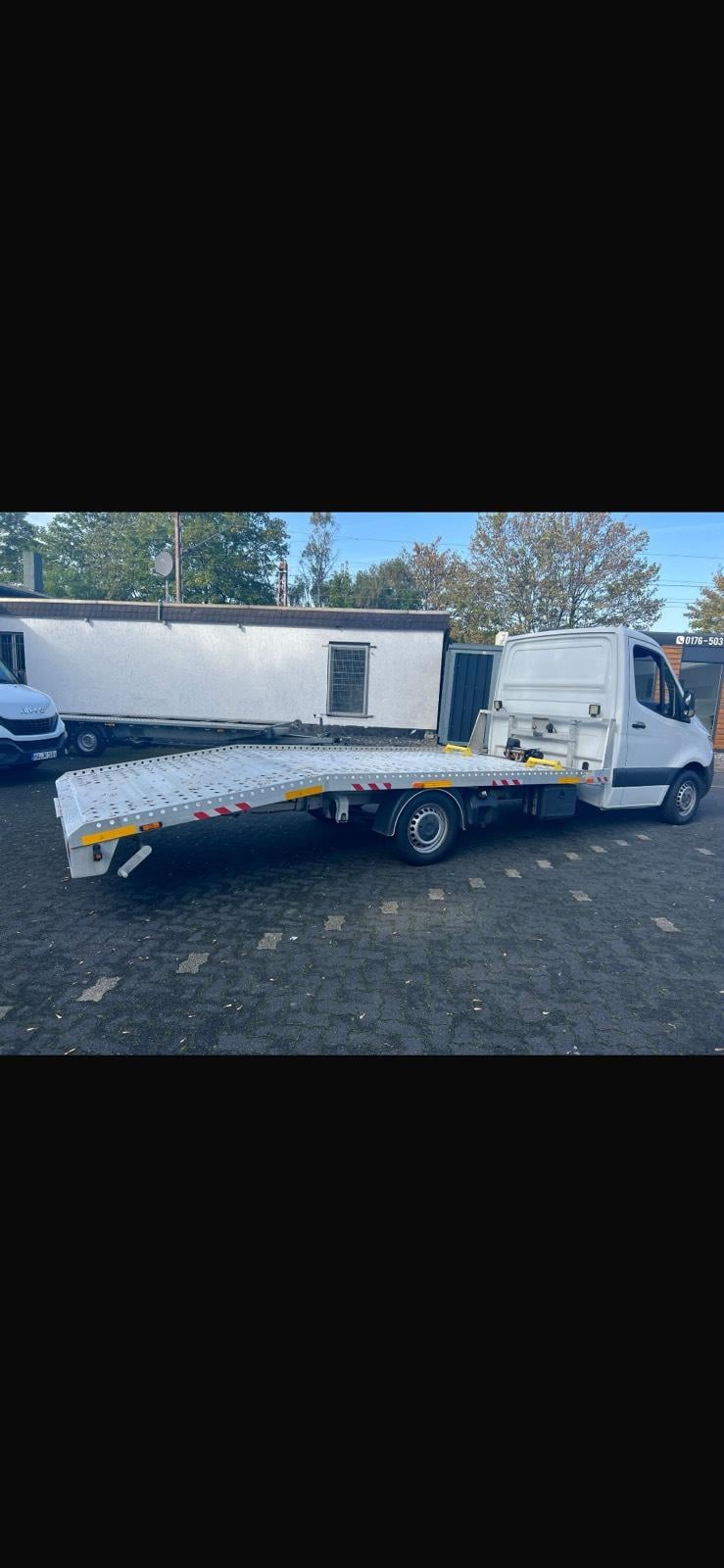 Autotransporter, Abschleppwagen, Abschlepper, Sprinter, Mercedes Bild 4