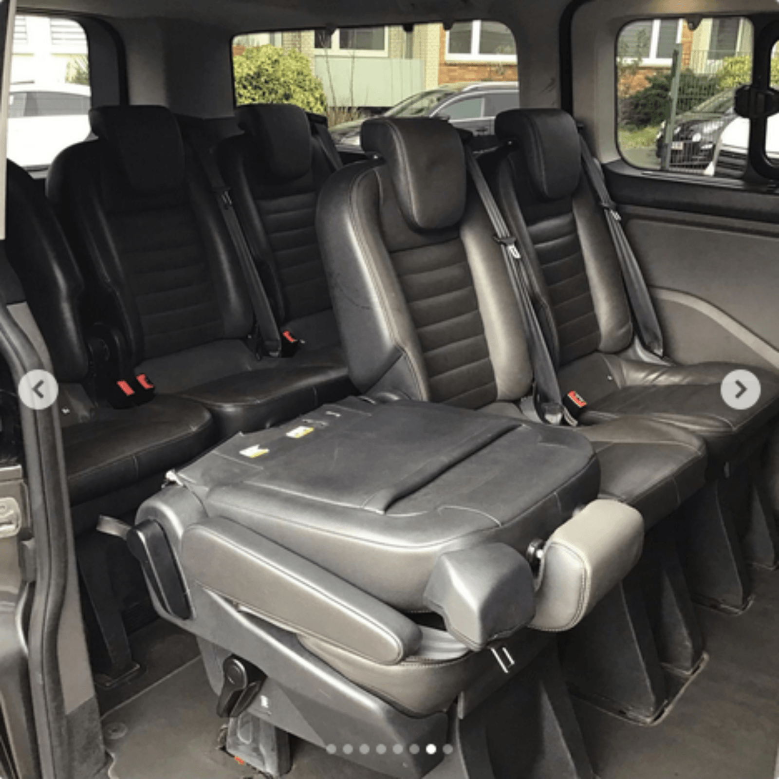 Autovermietung / Mietwagen / Bus Ford Transit Custom Lang 9 Sitzer Aut. Bild 5