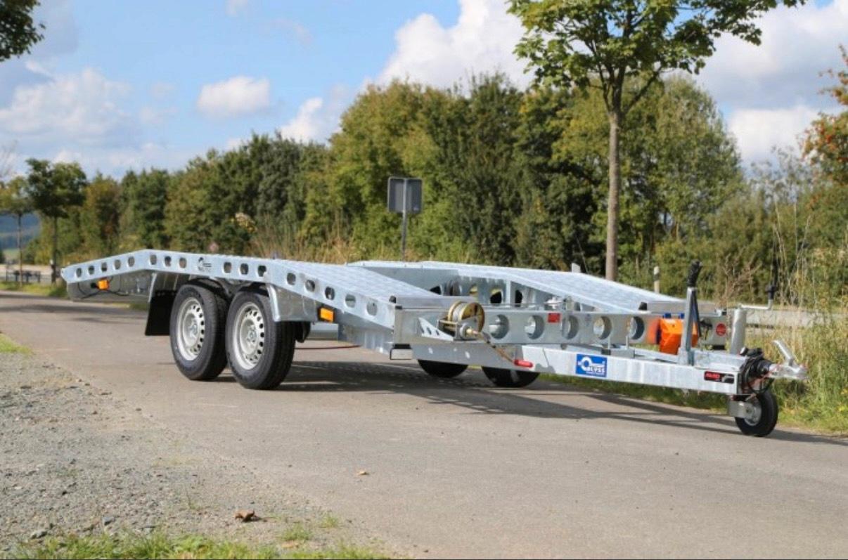 Autoanhänger / Autotransporter / Trailer / Anhänger / Mieten Bild 3