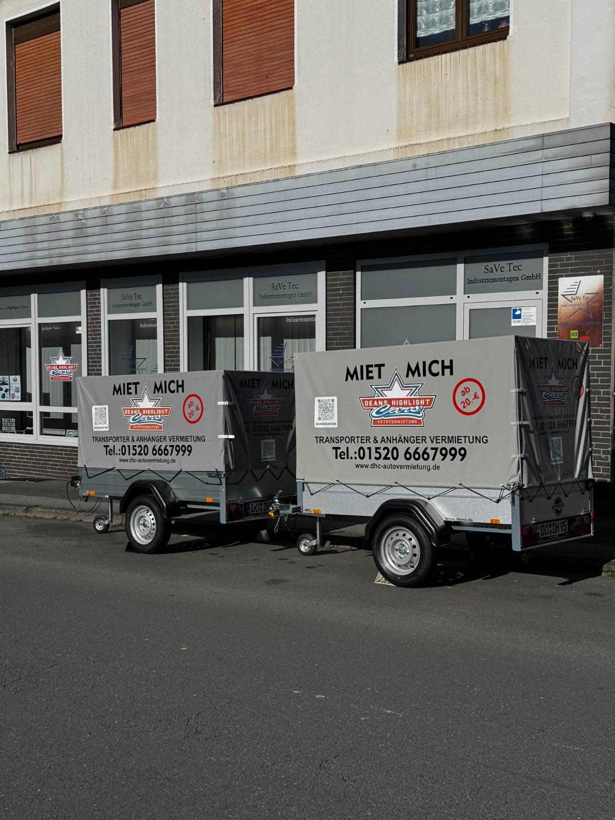 Transportanhänger mieten Anhänger Transporter Planenanhänger Bild 6