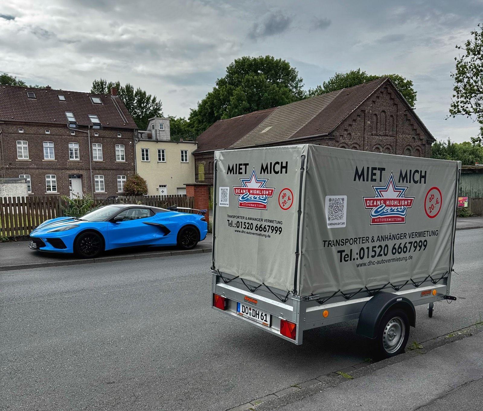 Transportanhänger mieten Anhänger Transporter Planenanhänger Bild 5