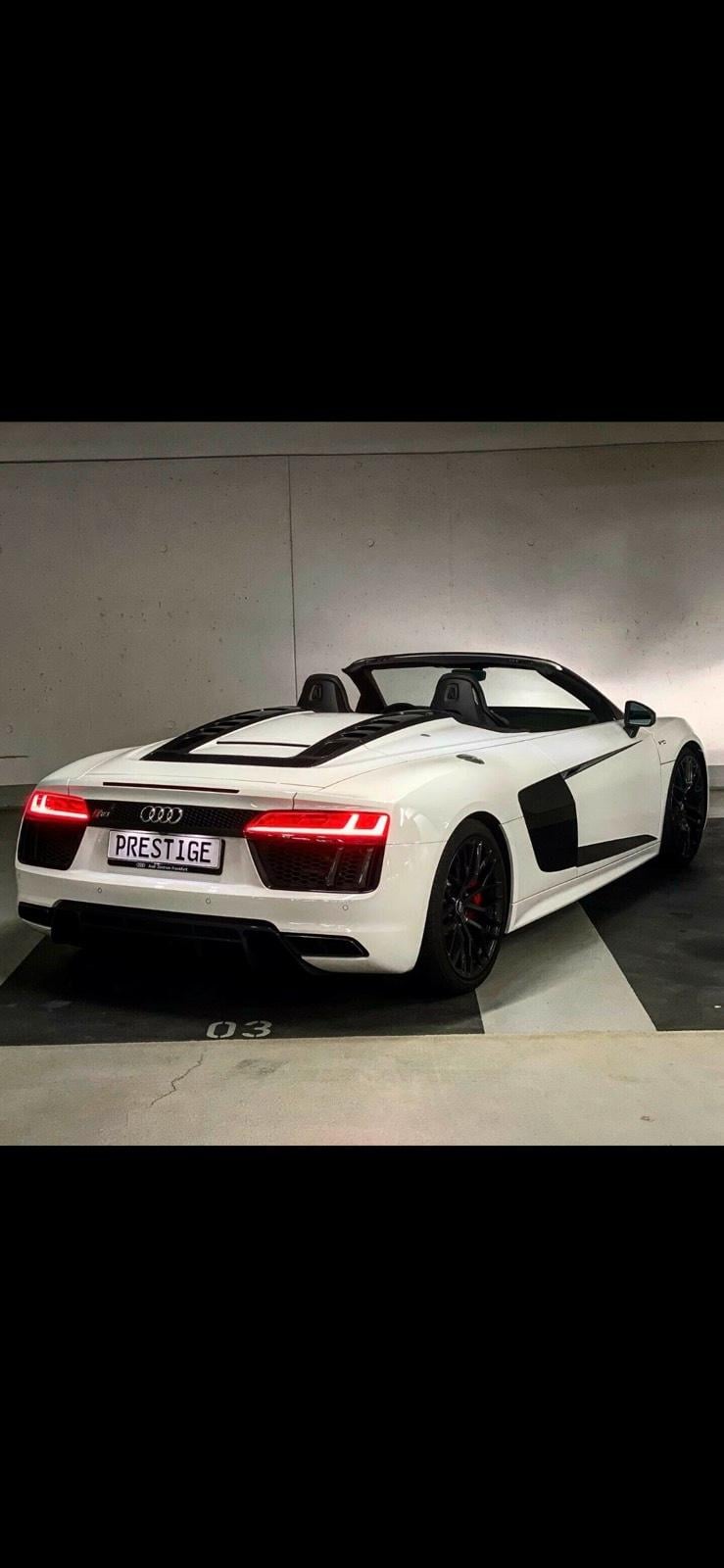 AUDI R8 V10 SPYDER CABRIO MIETEN LEIHEN MIETWAGEN Bild 4