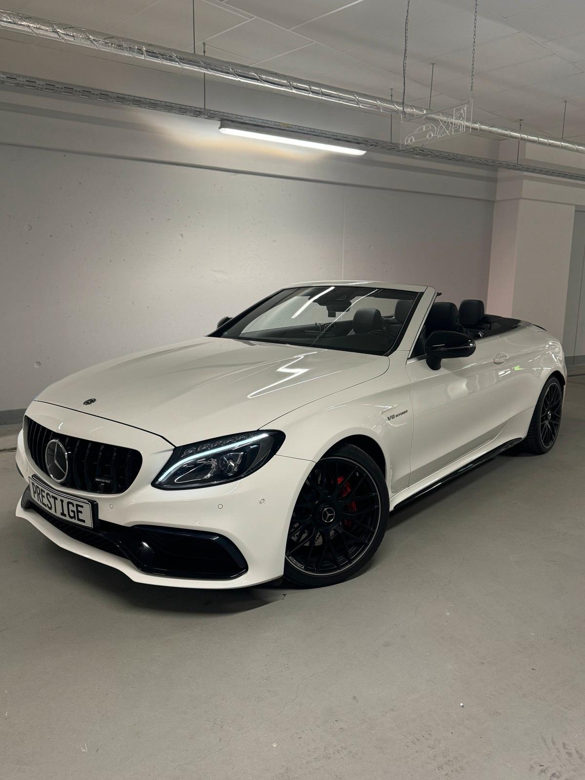 MERCEDES C63 S CABRIO AMG MIETEN LEIHEN MIETWAGEN SPORTWAGEN V8 Bild 2