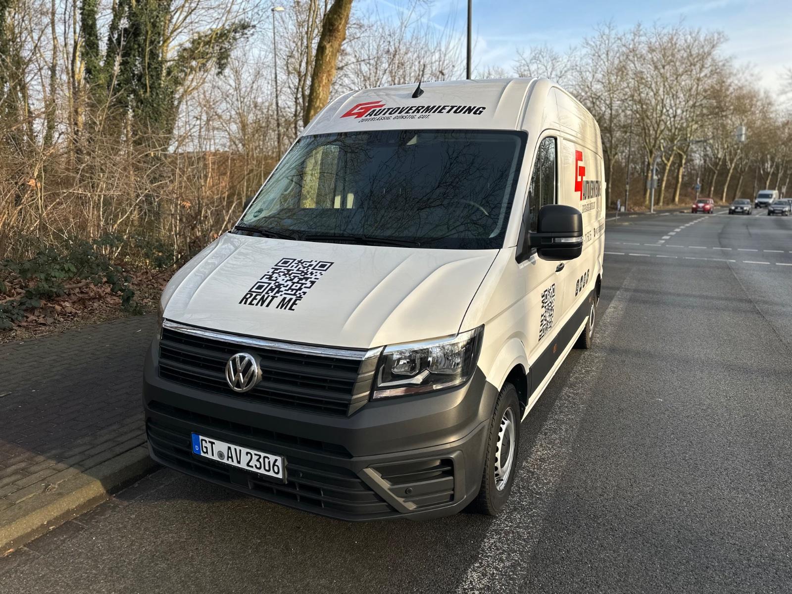 VW Crafter Bulli Mieten Mietwagen Bild 2