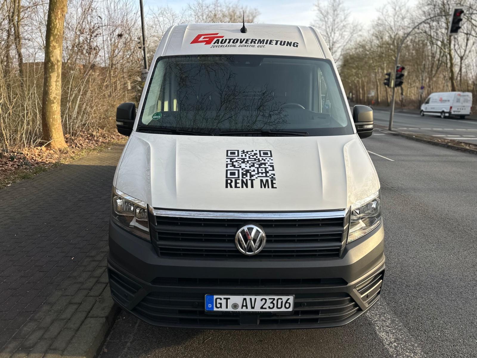 VW Crafter Bulli Mieten Mietwagen Bild 3