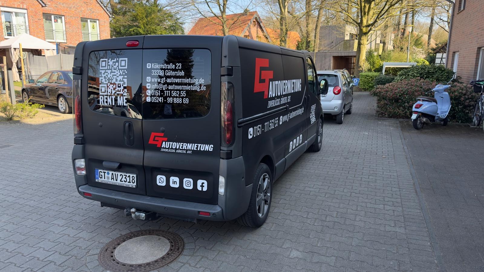 Bulli Mieten Kastenwagen Opel Vivaro Bild 3