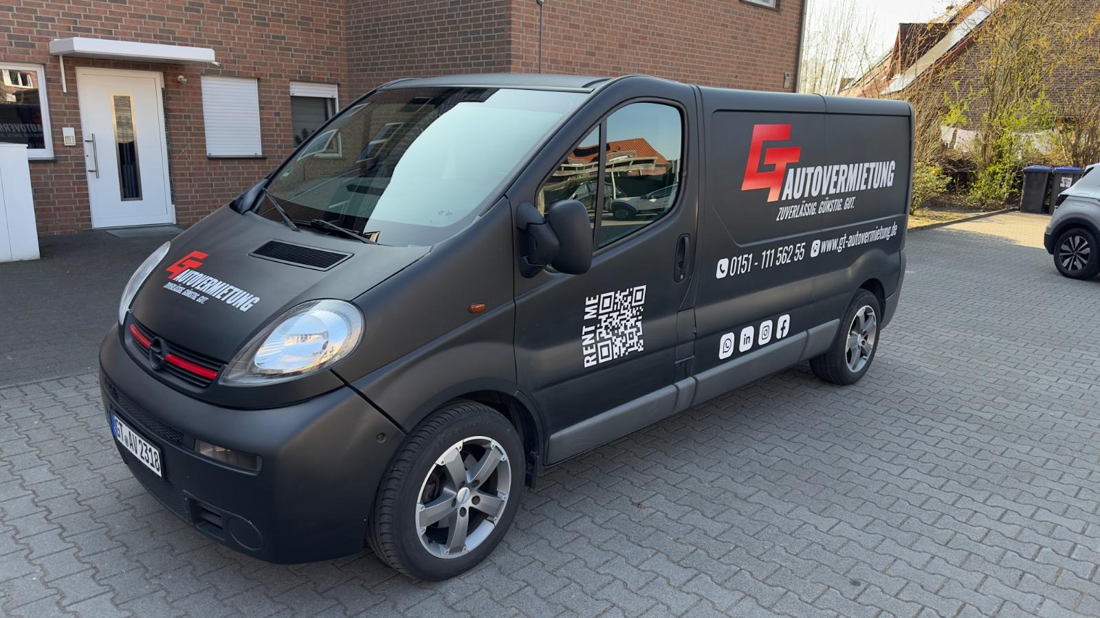 Bulli Mieten Kastenwagen Opel Vivaro Bild 5