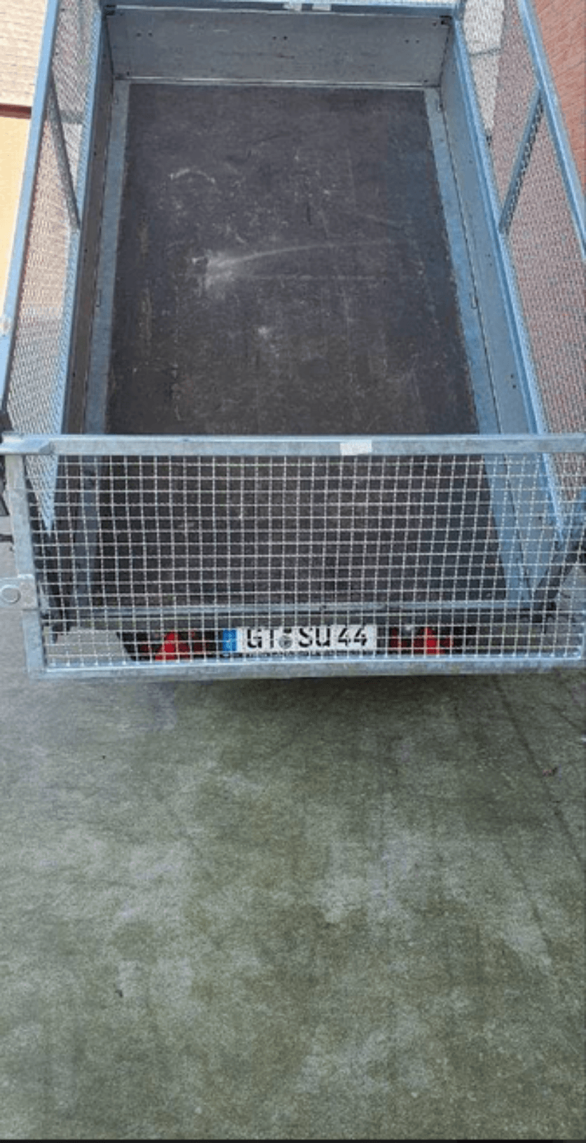 Böckmann Kipper Anhänger mit Gitter zum mieten Bild 5