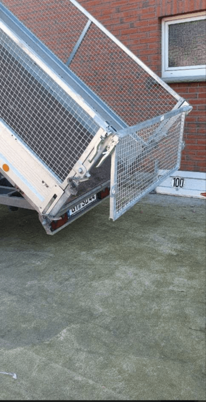 Böckmann Kipper Anhänger mit Gitter zum mieten Bild 6