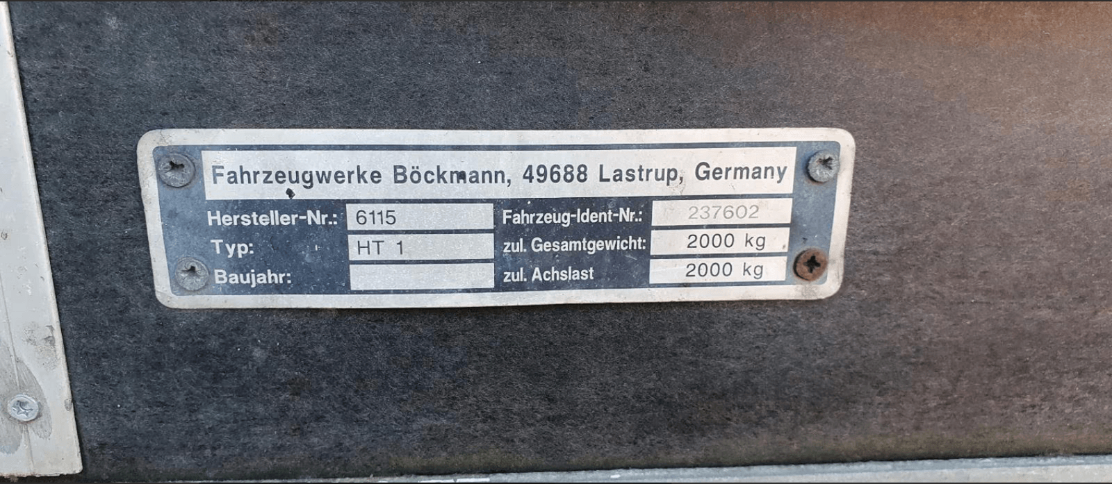 Böckmann Planen Anhänger mieten Bild 4