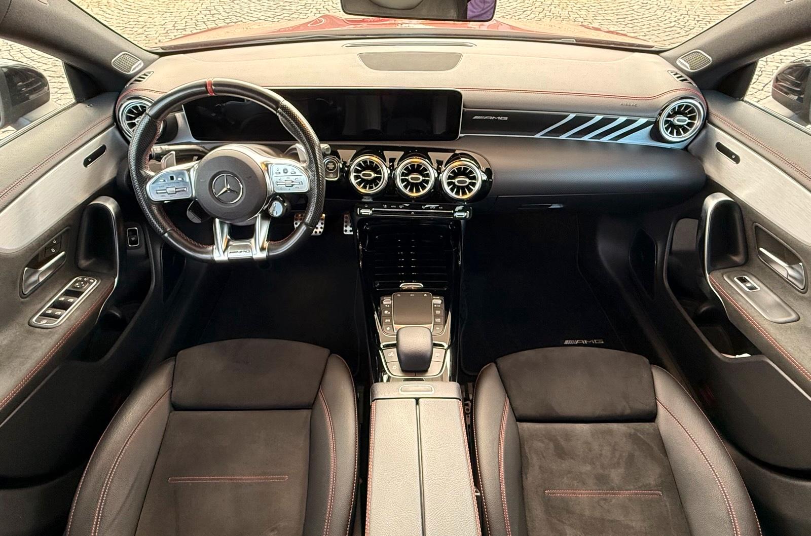 CLA45 Woche-899€ Sportwagen Hochzeit Mietwagen Auto mieten Bild 4