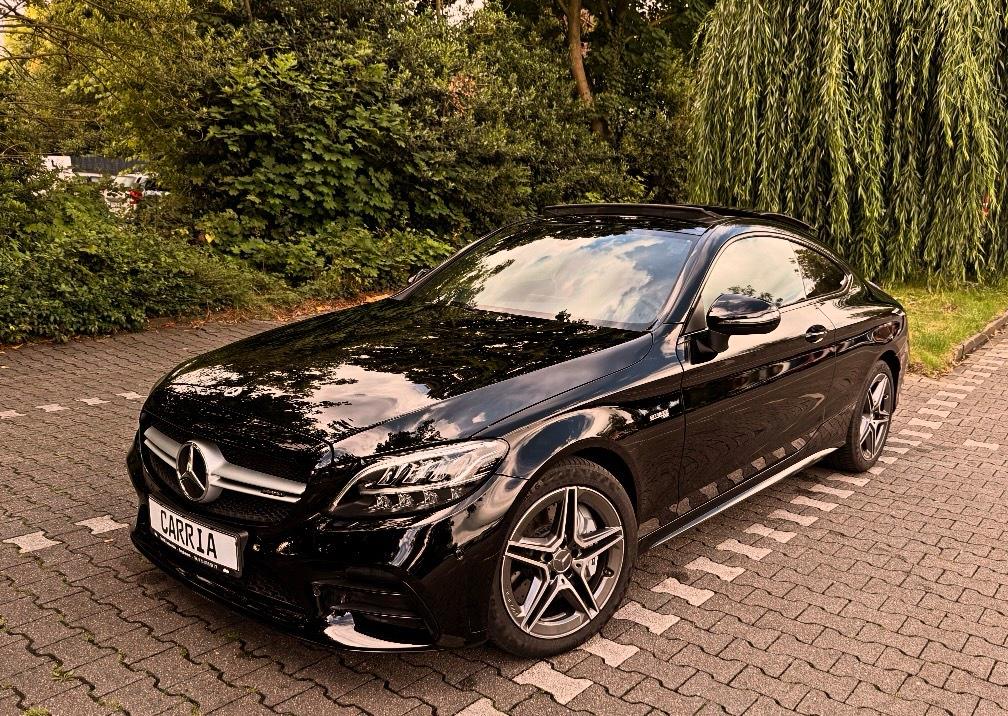 Mercedes C43 AMG Coupe Hochzeitswagen Mietwagen Auto mieten Bild 2