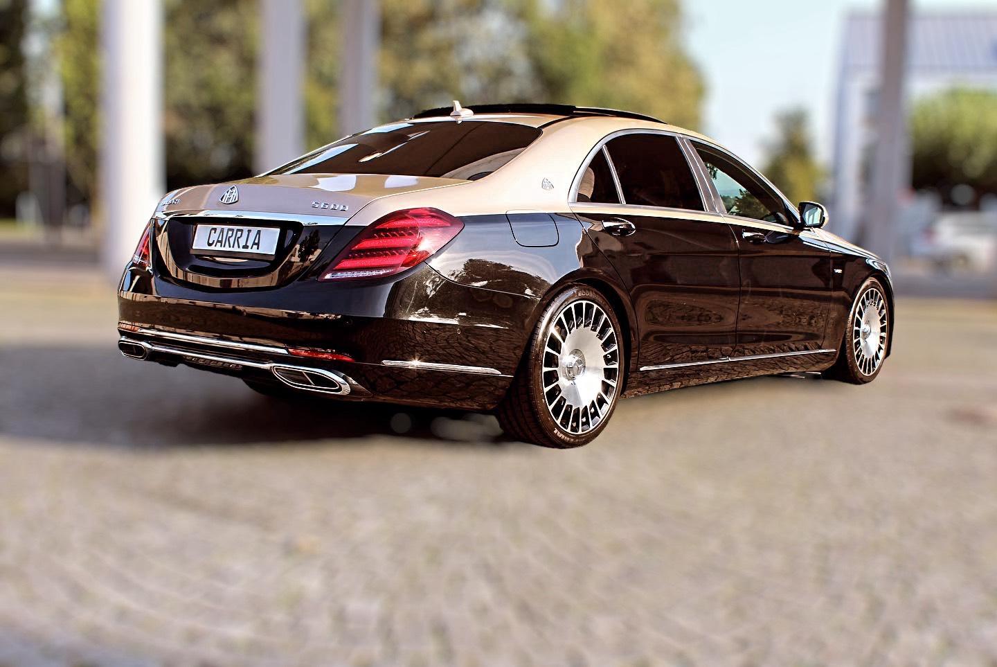 Mercedes S-Klasse Maybach Hochzeitswagen Luxusauto mieten Mietwagen Bild 4