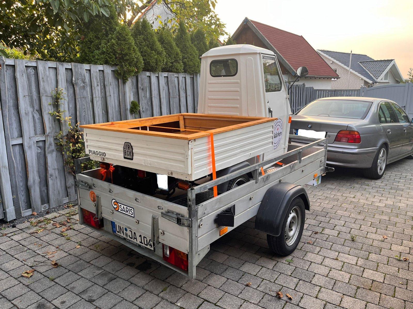 Anhänger für 3 rädrige Fahrzeuge zu vermieten, leihen Bild 6