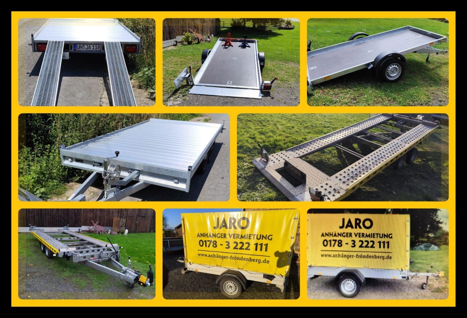 Motorrad, Quad,Auto-Aanhänger kippbar zum mieten, leihen Bild 2