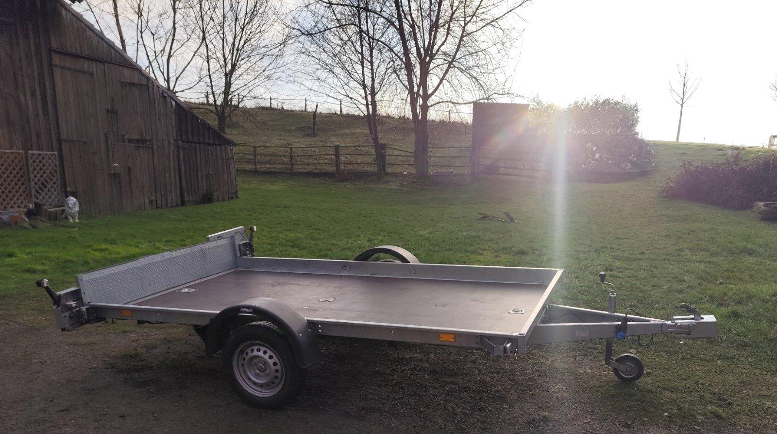 Motorrad, Quad,Auto-Aanhänger kippbar zum mieten, leihen Bild 3