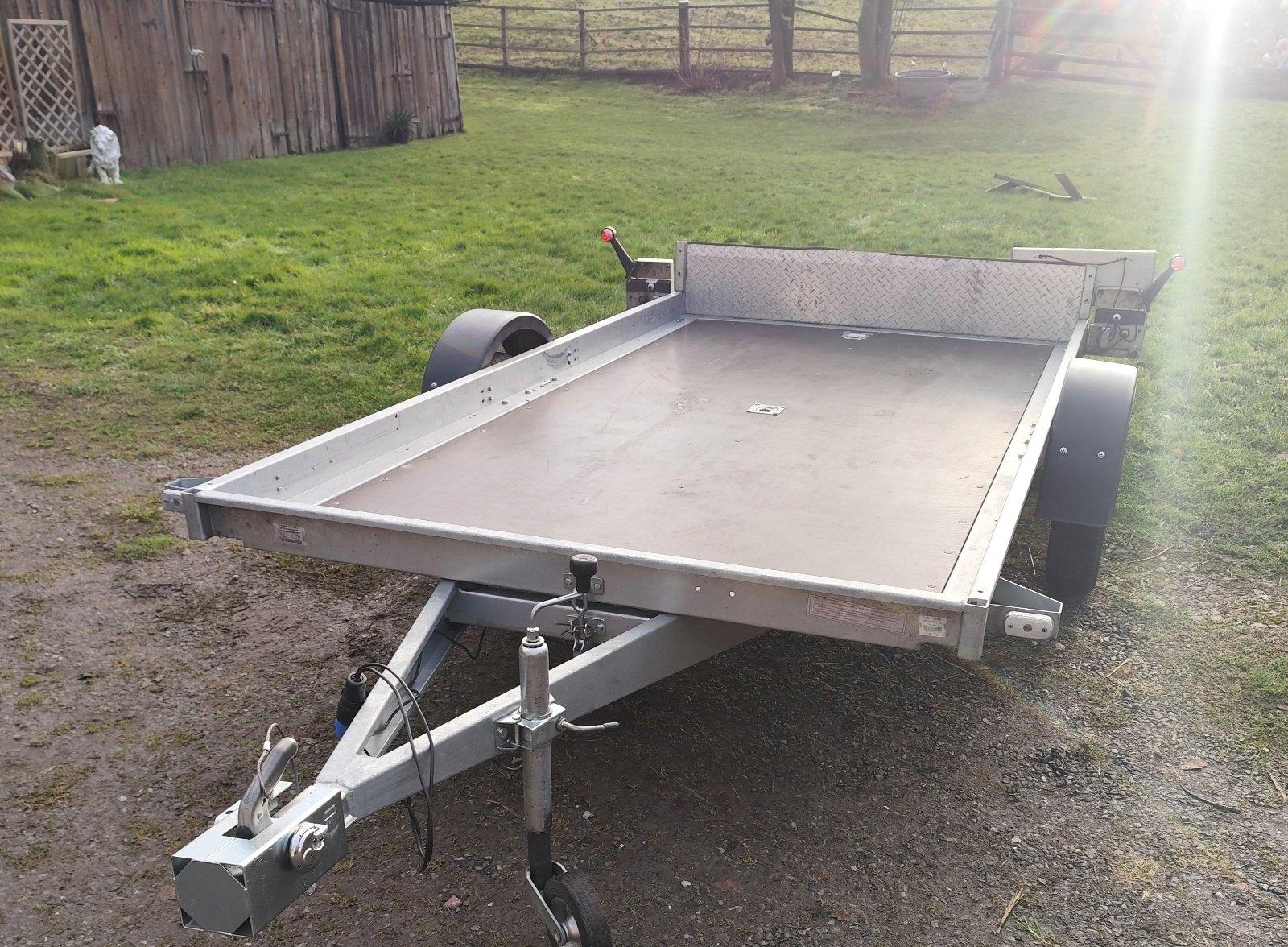 Motorrad, Quad,Auto-Aanhänger kippbar zum mieten, leihen Bild 4