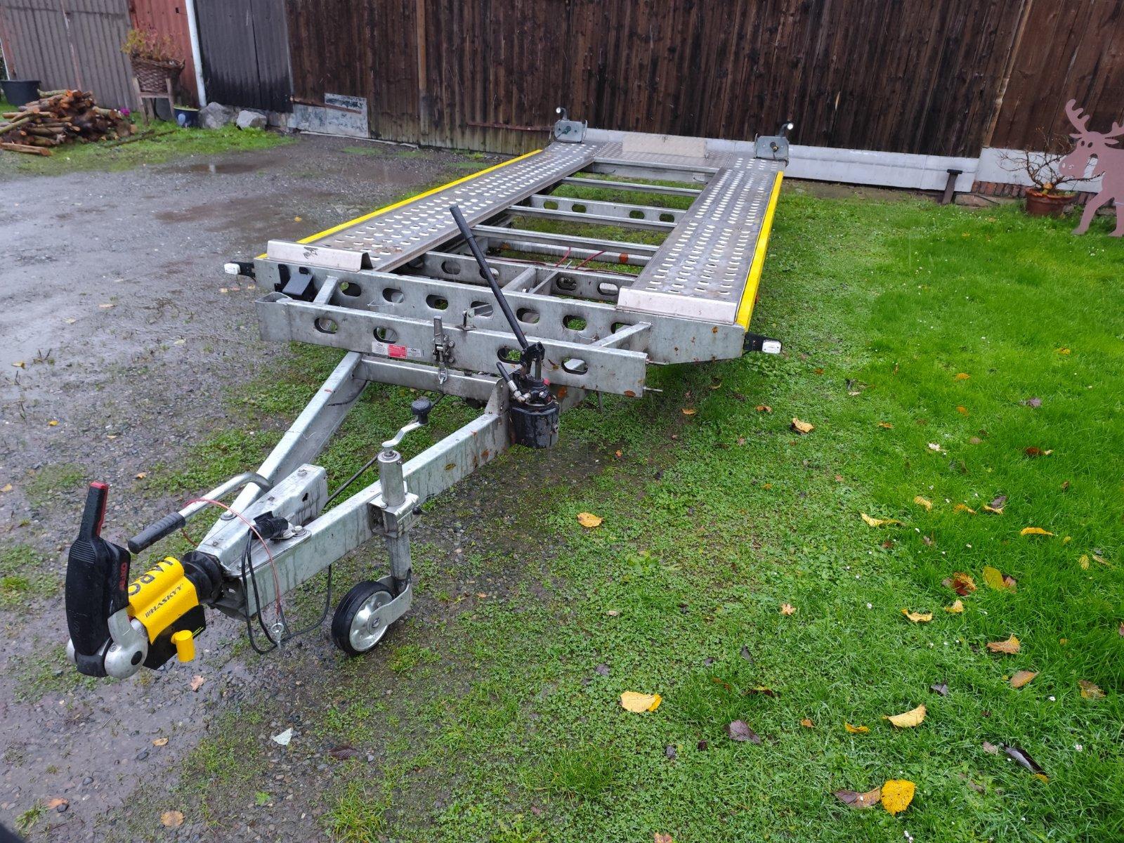 Auto-Trailer kippbar zu vermieten, Autoanhänger zu mieten Bild 4