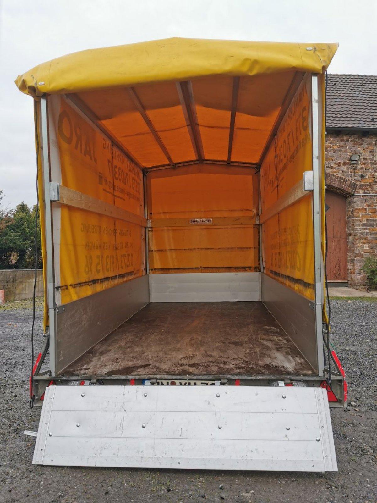 Anhänger mit Plane 2000 kg zu mieten, leihen, Umzug Bild 3