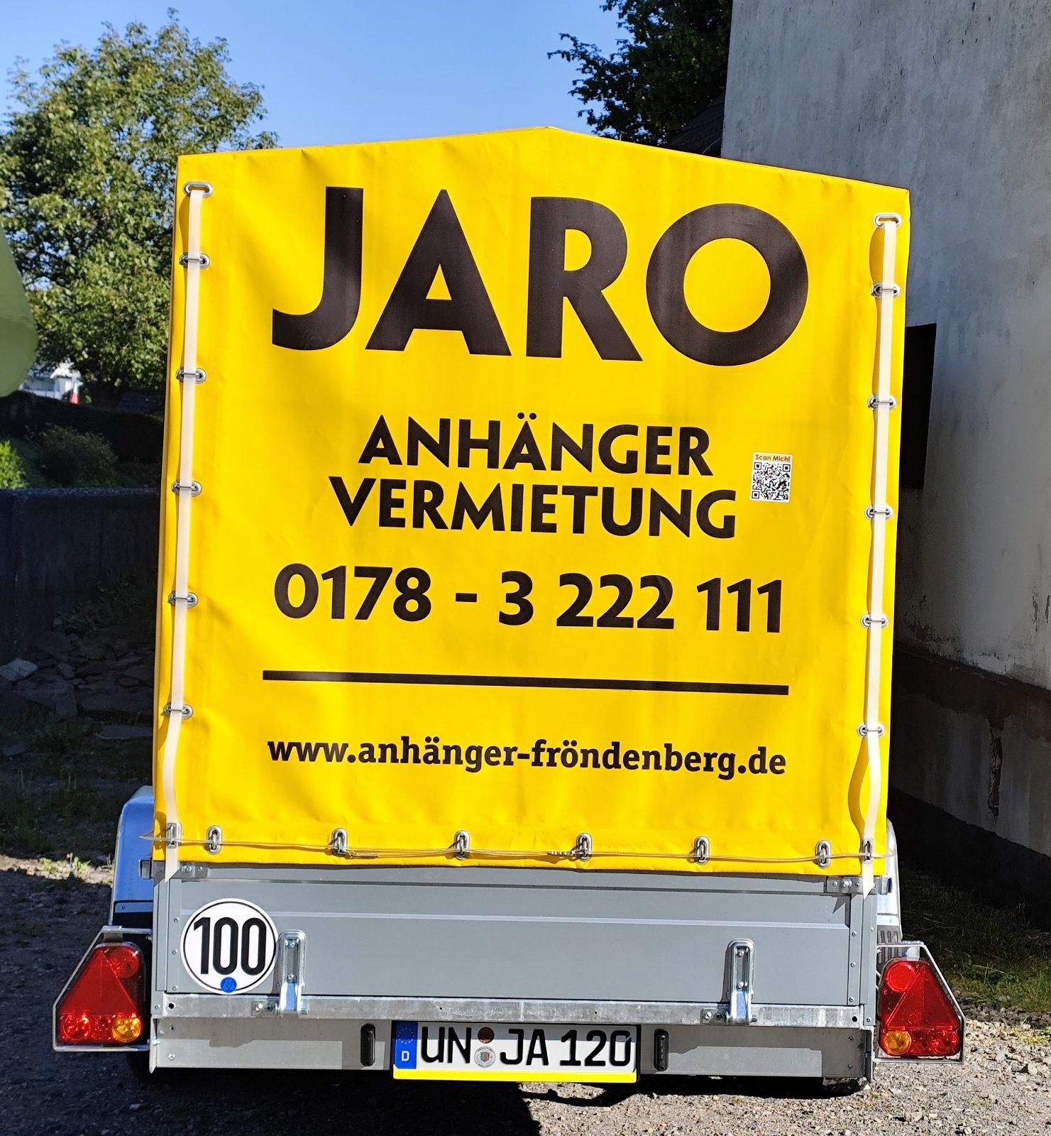 750 kg XXL-Anhänger zu mieten, leihen Bild 4