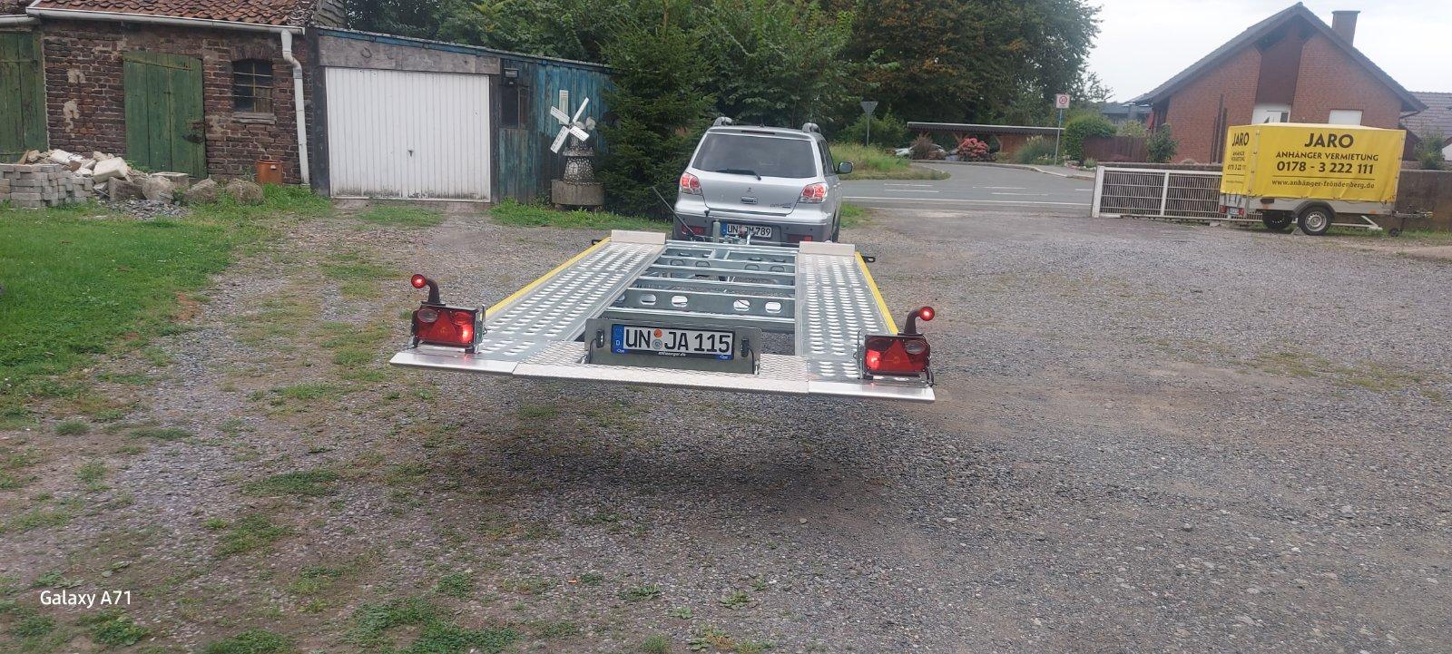 Auto-Trailer kippbar zu vermieten, Autoanhänger zu mieten Bild 6
