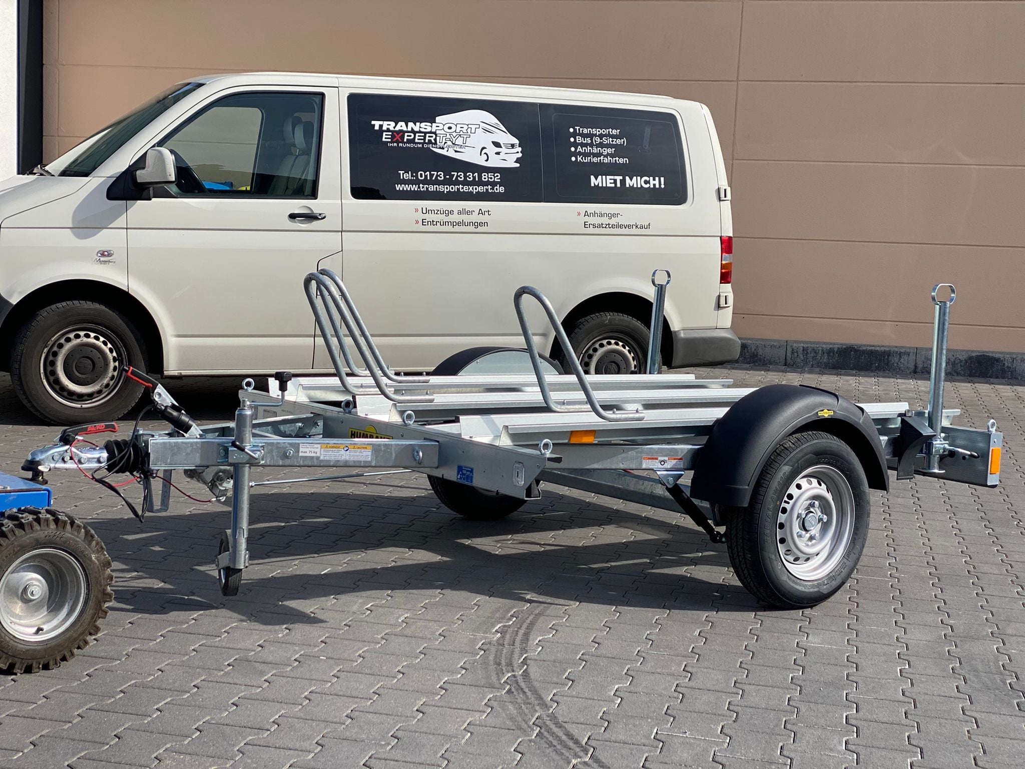 Motorradtransport Bild 4