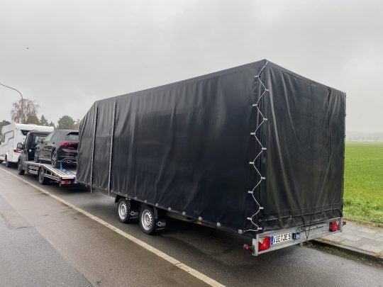 GESCHLOSSENER KFZ-TRANSPORTANHÄNGER 3T Bild 6