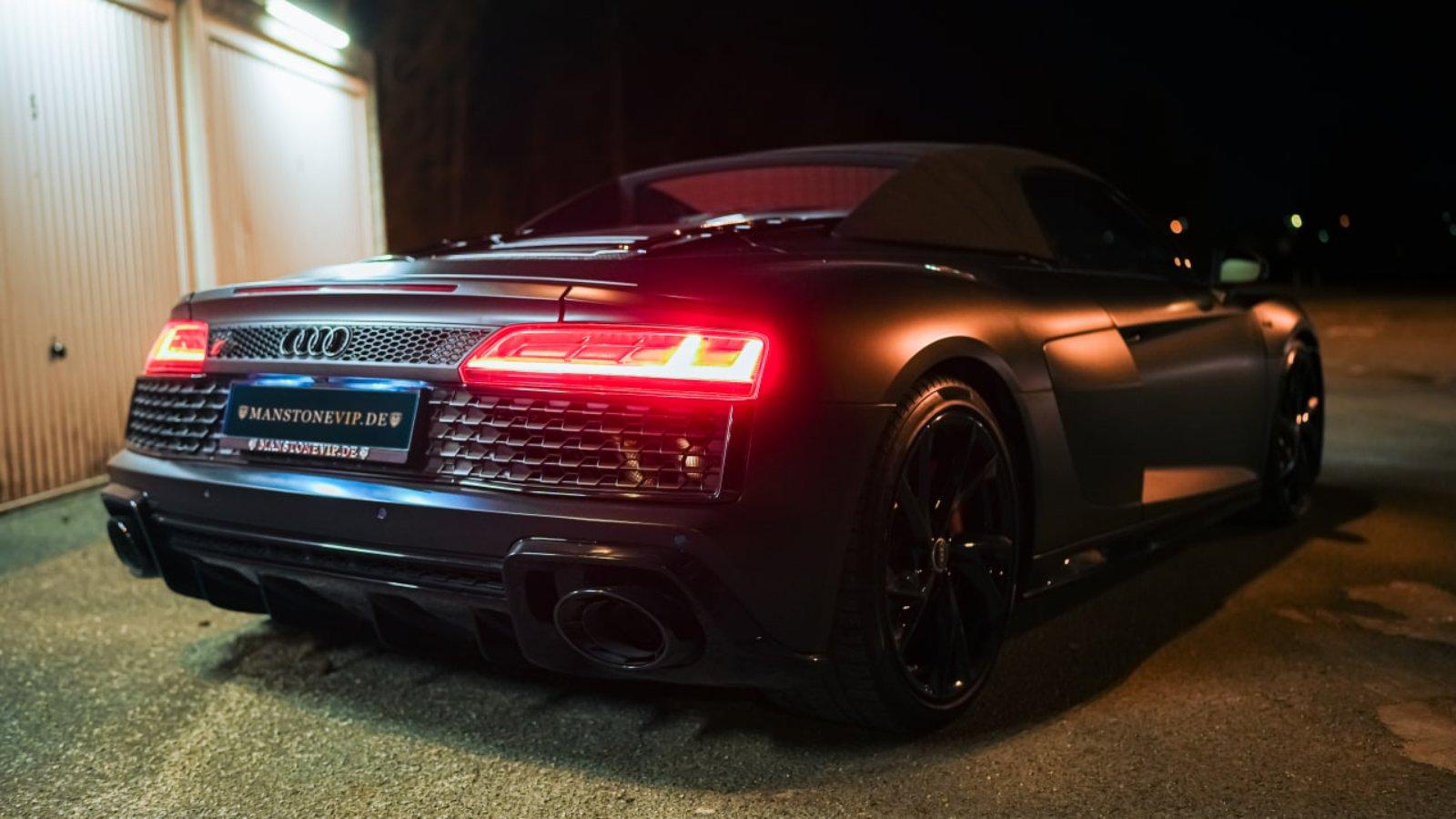 Audi R8 V10 Spyder Cabrio mieten Hochzeit Sportwagen Berlin Bild 4