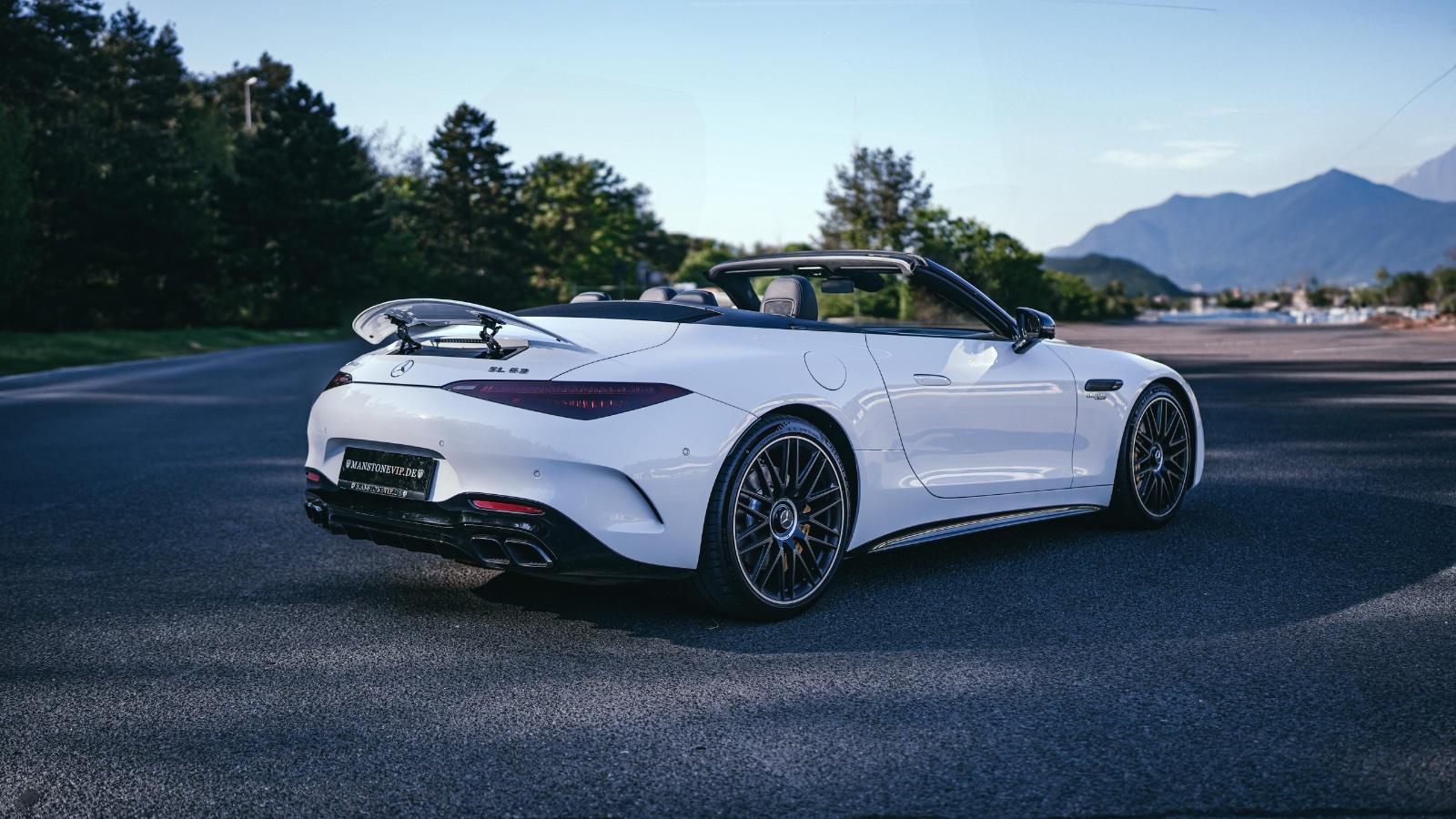 Mercedes SL 63 AMG Cabrio Mieten Sportwagen mieten AMG mieten Langzeitmiete Berlin Bild 3