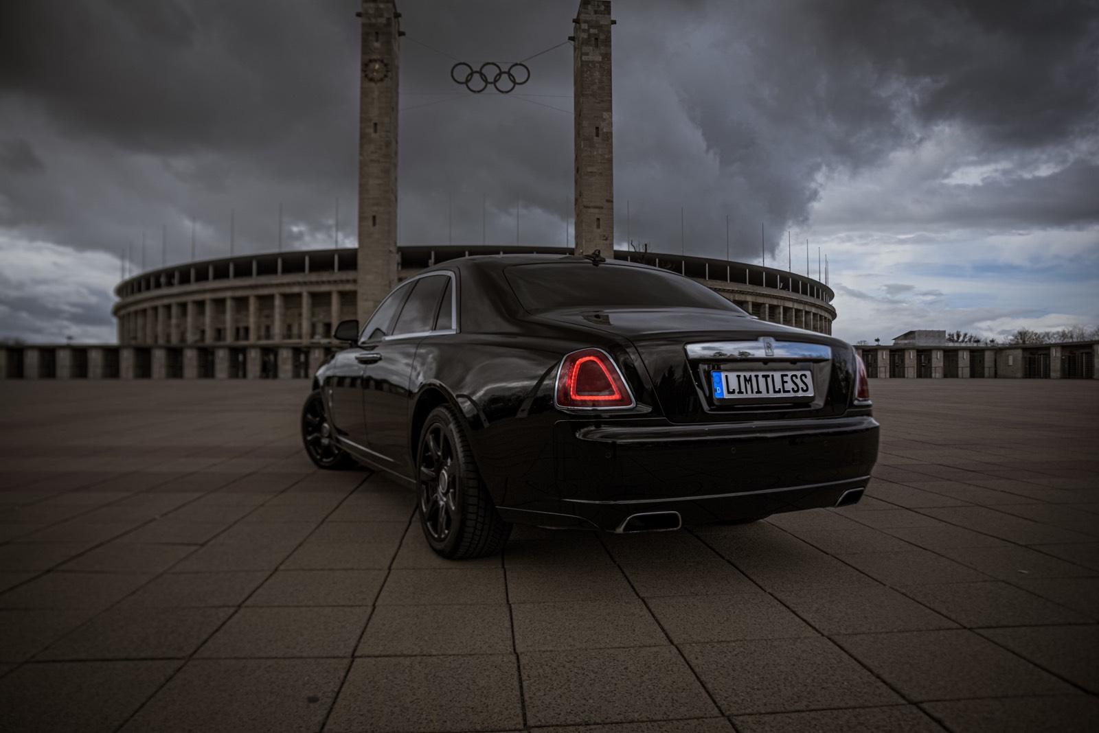 Rolls Royce Ghost mieten Hochzeitsauto Dawn Wraith Cullinan Phantom Bentley Bild 5