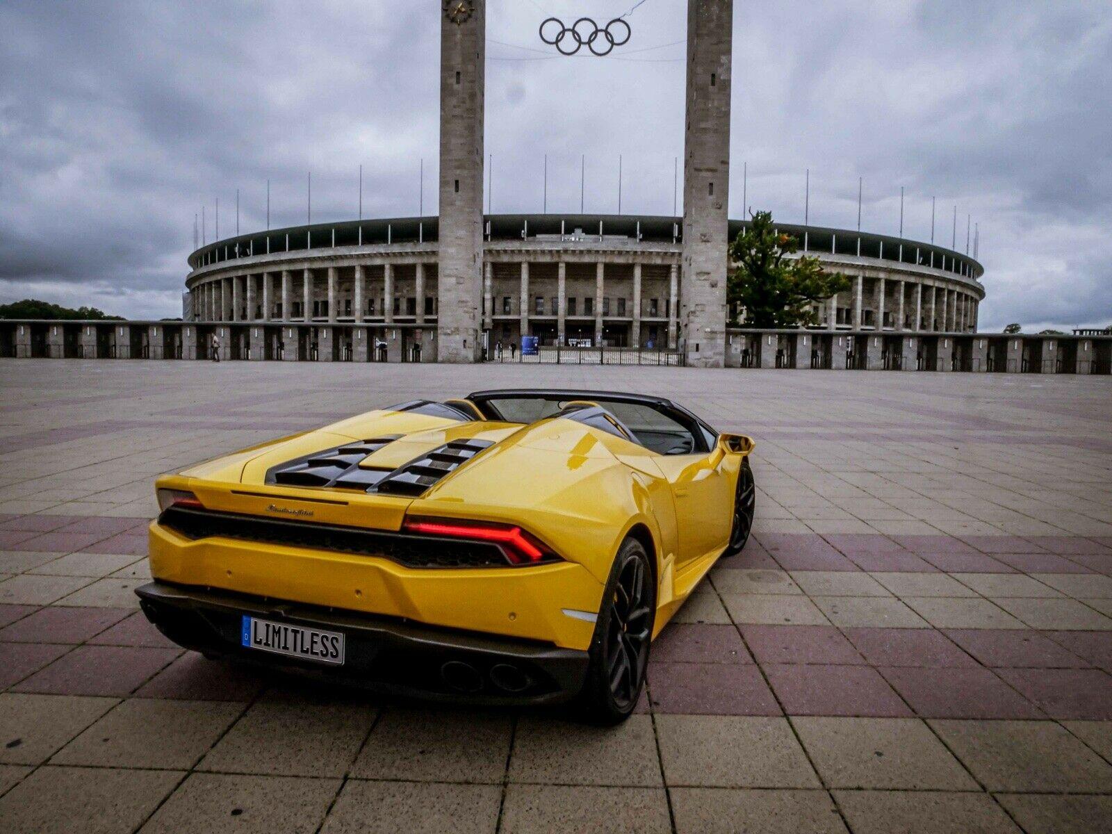 Lamborghini Huracan Spyder Lambo mieten Berlin 610 PS Bild 6