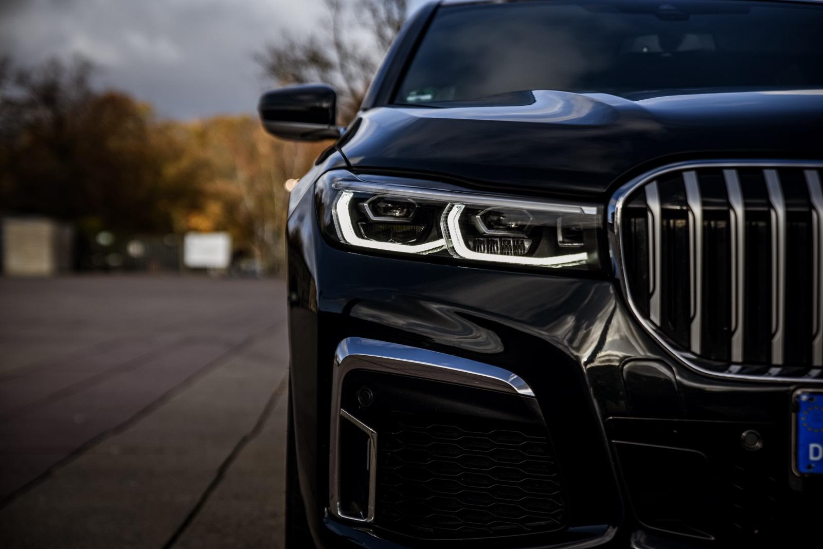 BMW 740d lang 2022 7er M Paket Limousine Hochzeitwagen mieten Berlin Bild 6