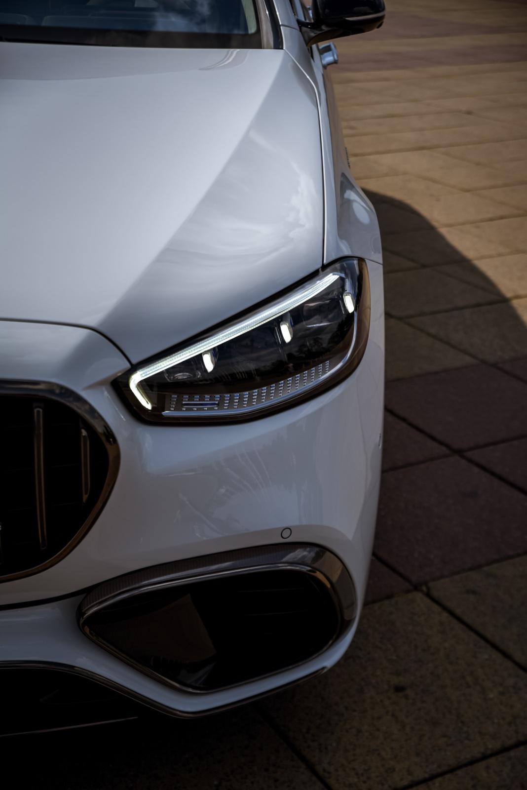 Mercedes-Benz S63 AMG E-Performance 2024 lang weiß 802 PS Sportwagen S Klasse Hochzeitsauto Limousine mieten Bild 5