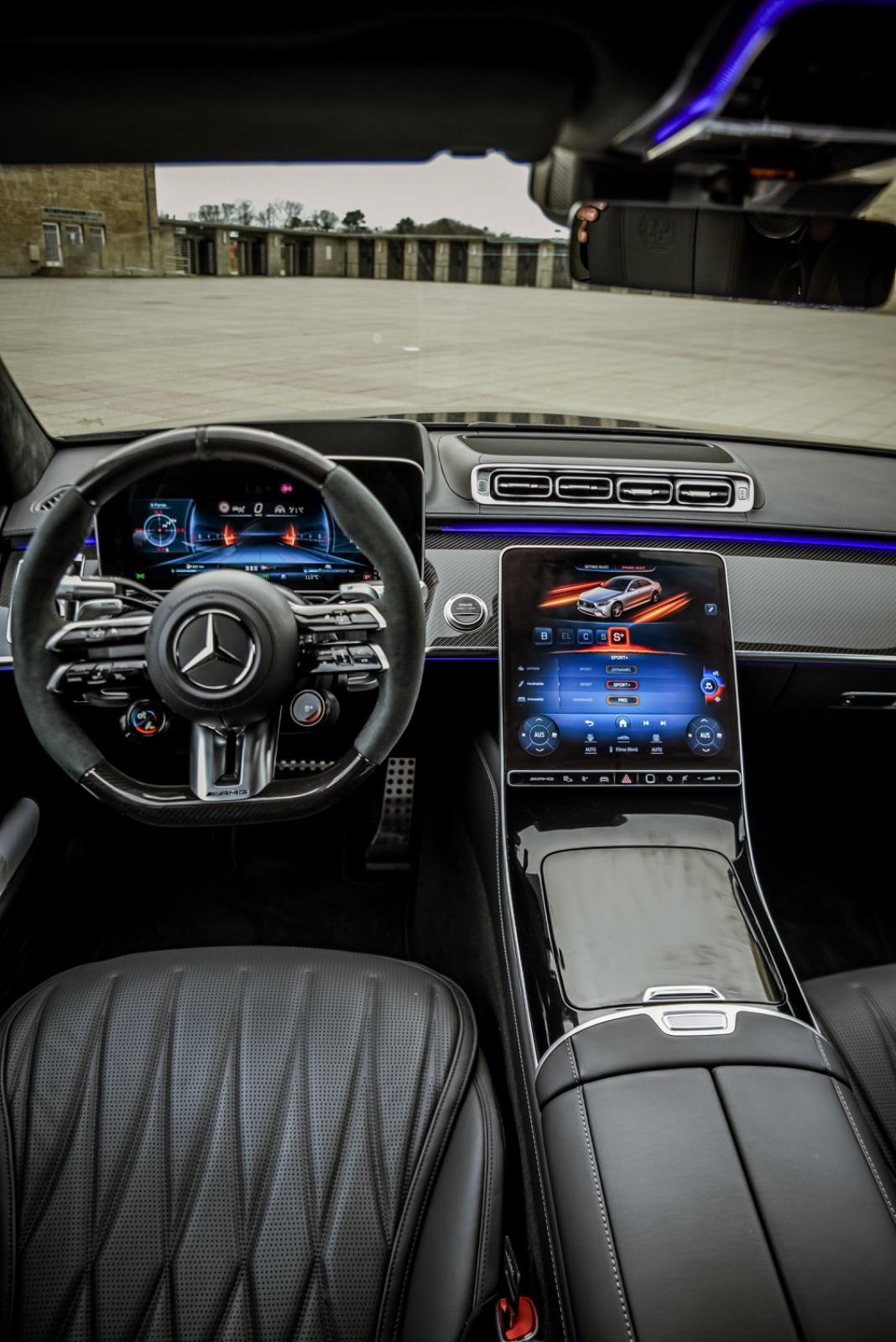 Mercedes-Benz S63 AMG E-Performance 2025 lang 802 PS Sportwagen S Klasse Hochzeitsauto Limousine mieten Bild 5