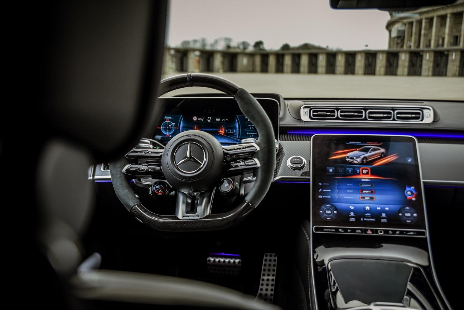 Mercedes-Benz S63 AMG E-Performance 2025 lang 802 PS Sportwagen S Klasse Hochzeitsauto Limousine mieten Bild 6