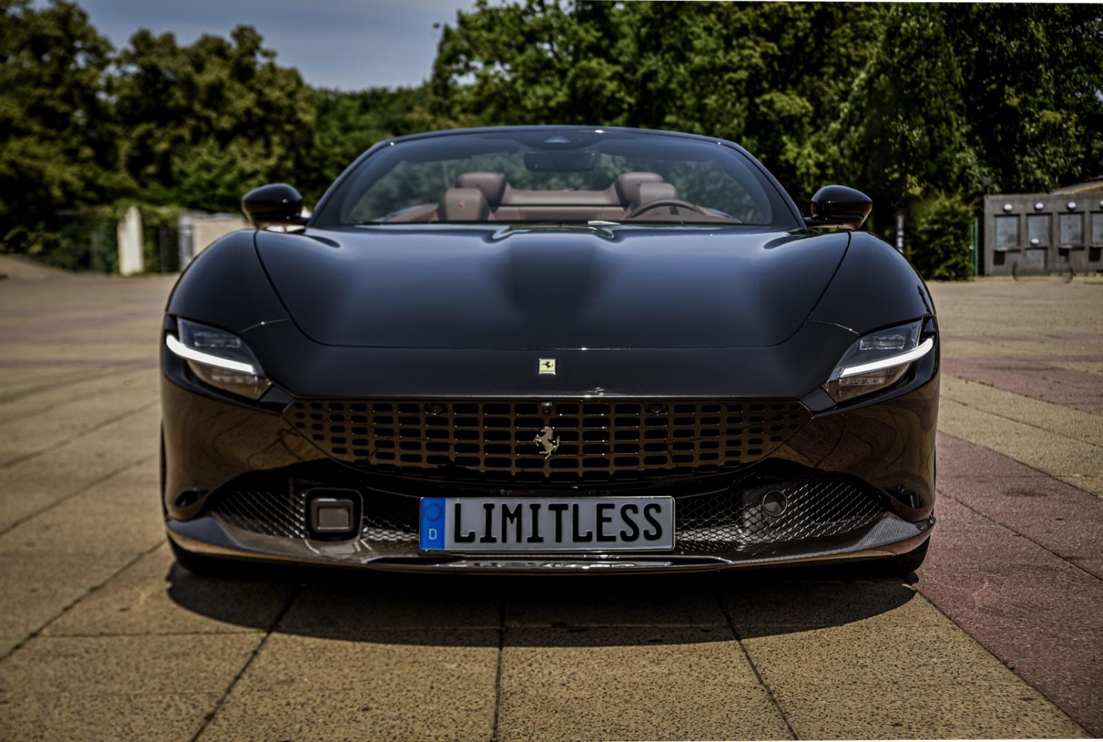 Ferrari Roma Spider 2025 mieten Berlin Cabrio Roadster Exot Sportwagen Hochzeitsauto Bild 6