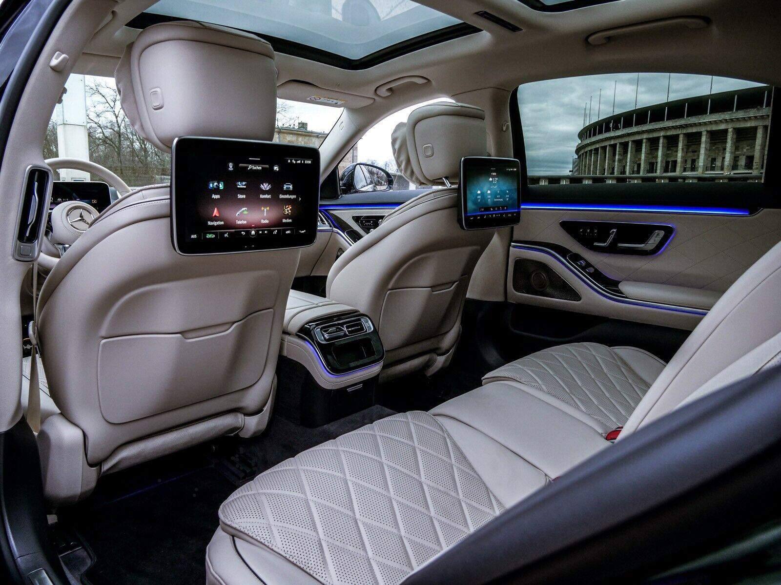 Mercedes Benz S-Klasse Lang 2025 mieten Luxuswagen Bild 6