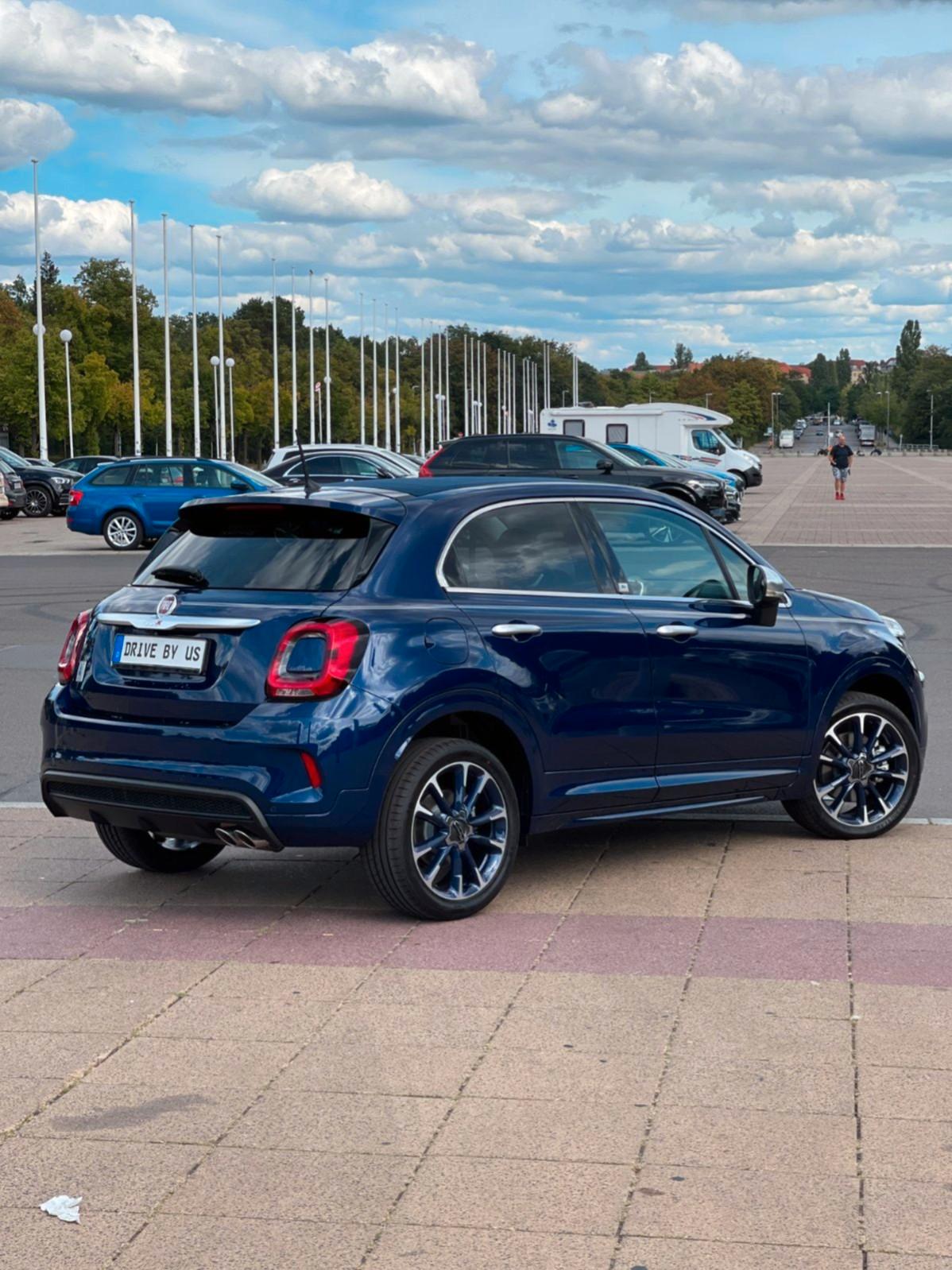 Fiat 500X Yacht Club Cabri 2022 Autovermietung Mietwagen Automieten Rent a car Bild 2