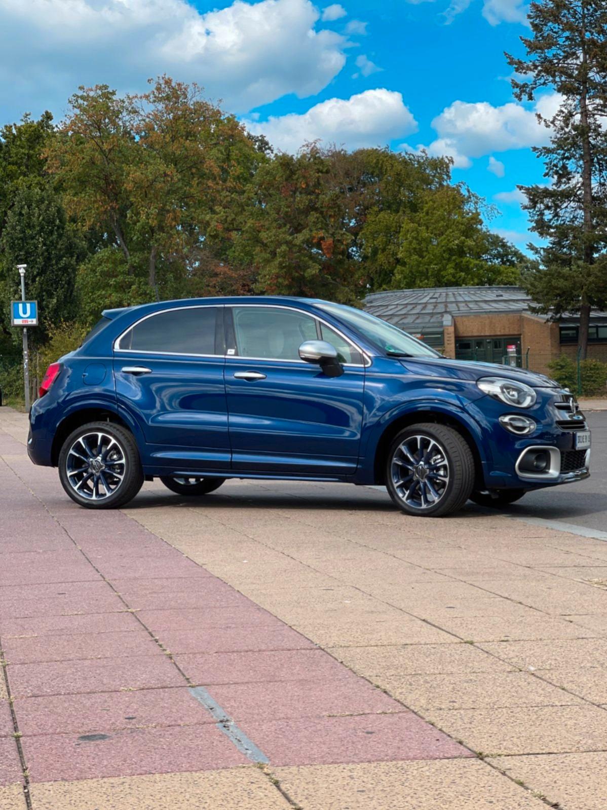 Fiat 500X Yacht Club Cabri 2022 Autovermietung Mietwagen Automieten Rent a car Bild 3