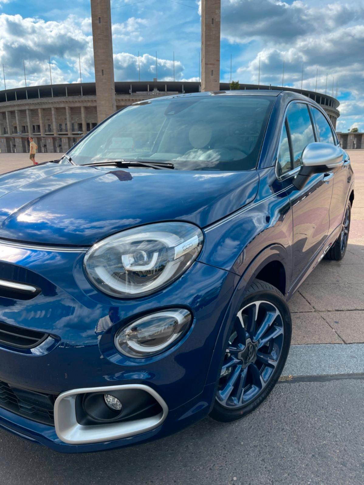 Fiat 500X Yacht Club Cabri 2022 Autovermietung Mietwagen Automieten Rent a car Bild 5