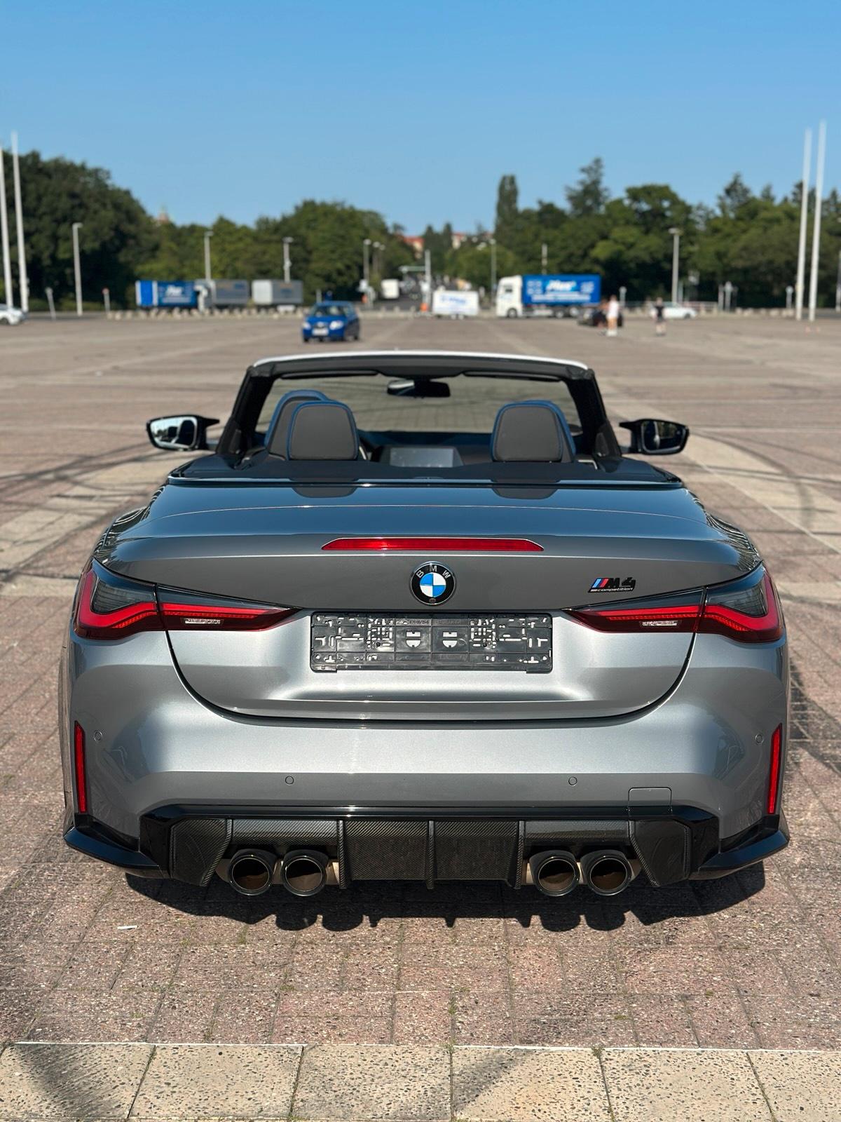 BMW M4 Cabrio Competition Mieten Autovermietung Mietwagen Sportwagen Mieten Rent a Car Bild 3