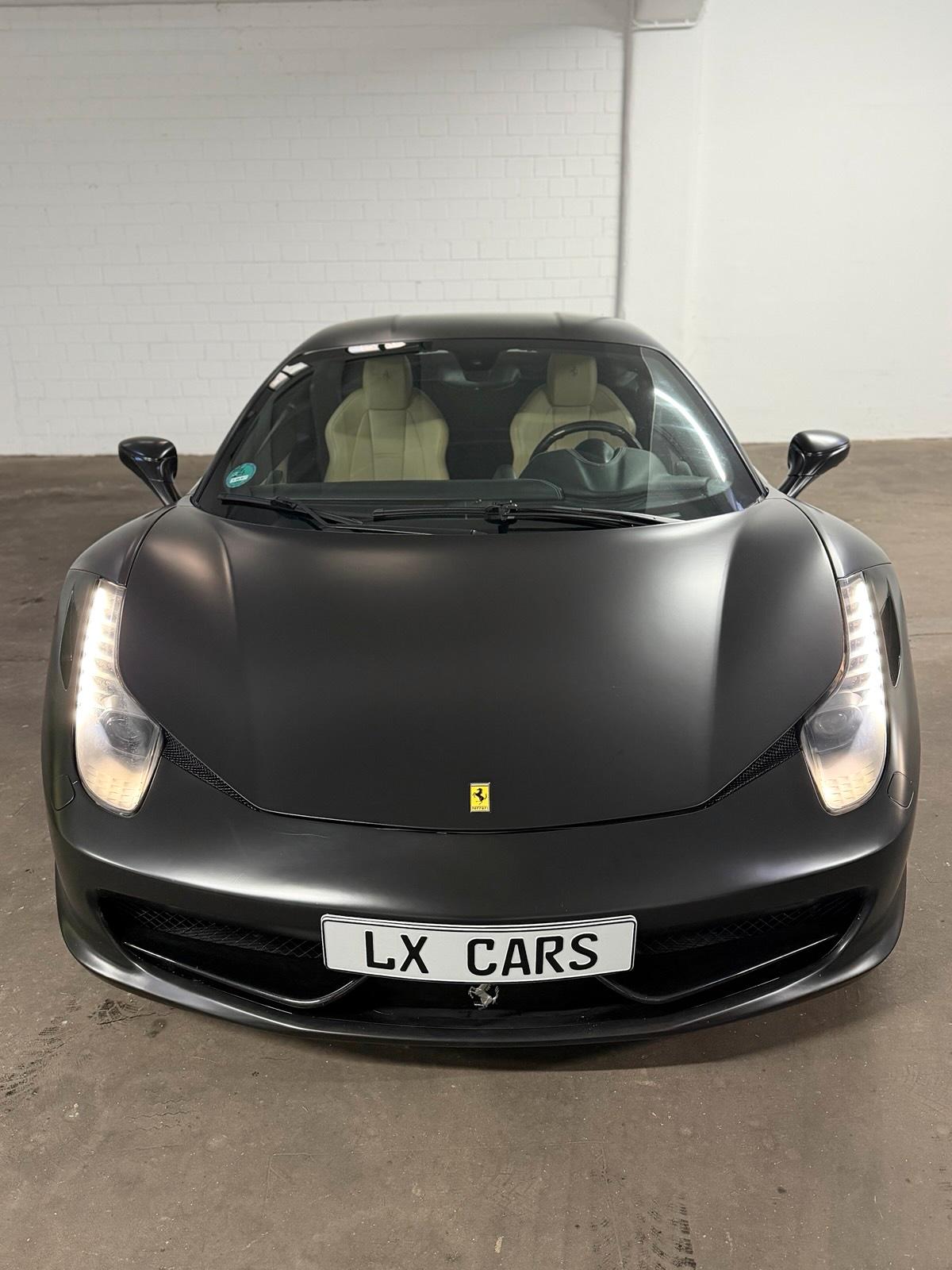 FERRARI 458 ITALIA DÜSSELDORF MIETEN LEIHEN MIETWAGEN SPORTWAGEN HOCHZEIT 488 F8 NO LAMBORGHINI Bild 4