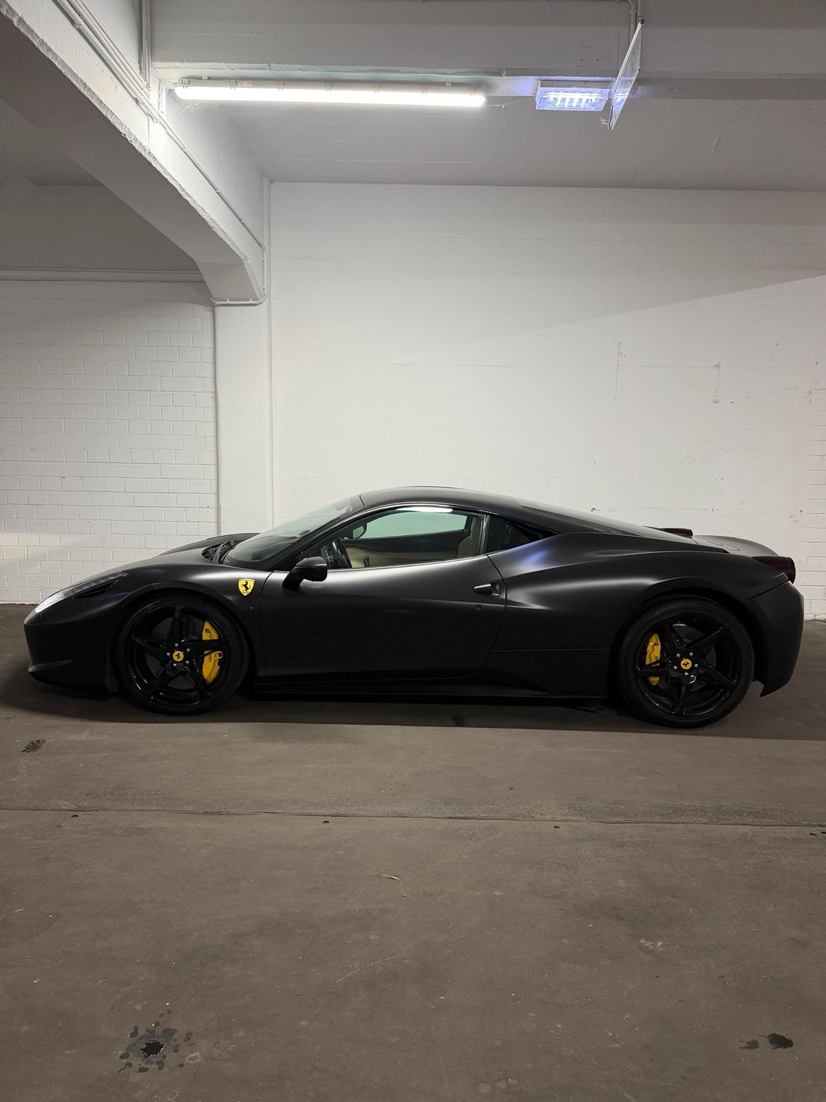 FERRARI 458 ITALIA DÜSSELDORF MIETEN LEIHEN MIETWAGEN SPORTWAGEN HOCHZEIT 488 F8 NO LAMBORGHINI Bild 6