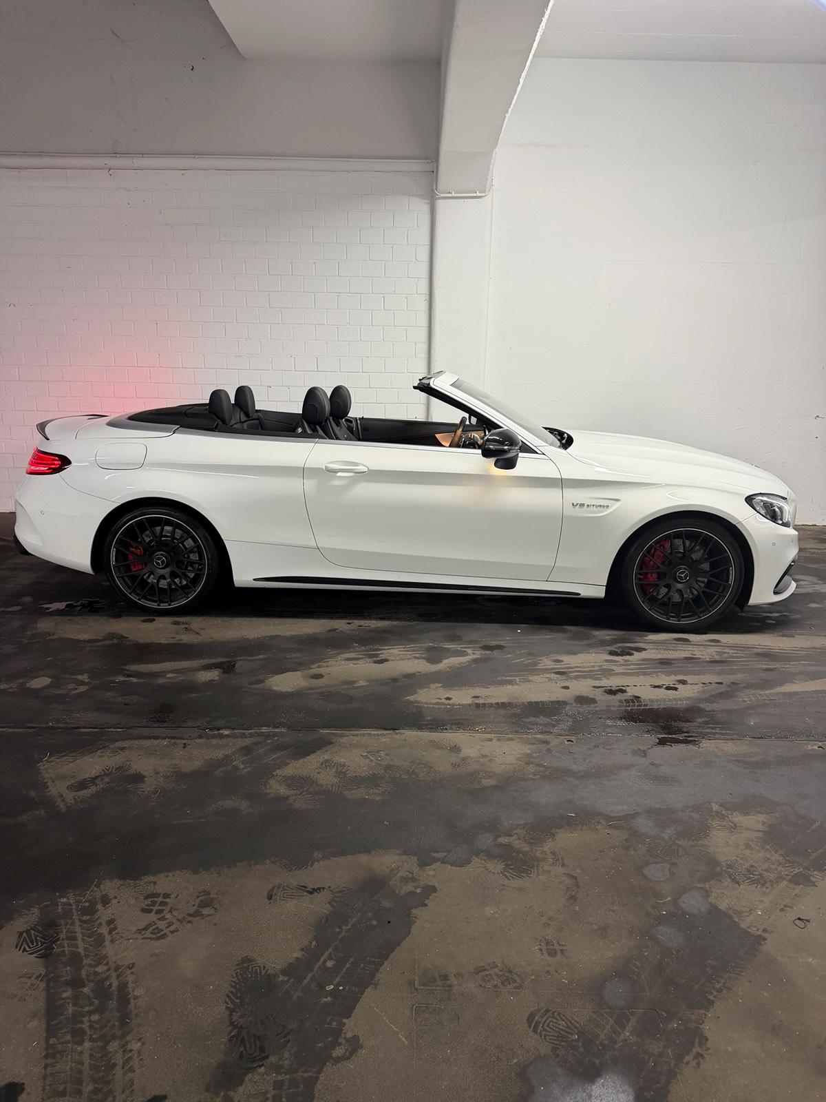 MERCEDES BENZ C63S V8 CABRIO MIETEN LEIHEN SPORTWAGEN DÜSSELDORF HOCHZEIT Bild 6