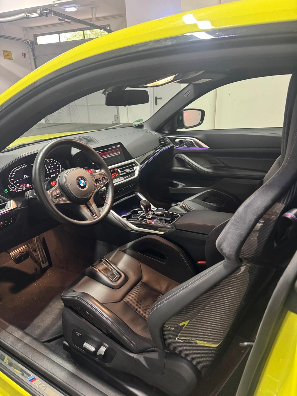 BMW M4 COMPETITION CS X DRIVE M3 DÜSSELDORF MIETEN LEIHEN MIETWAGEN SPORTWAGEN Bild 5