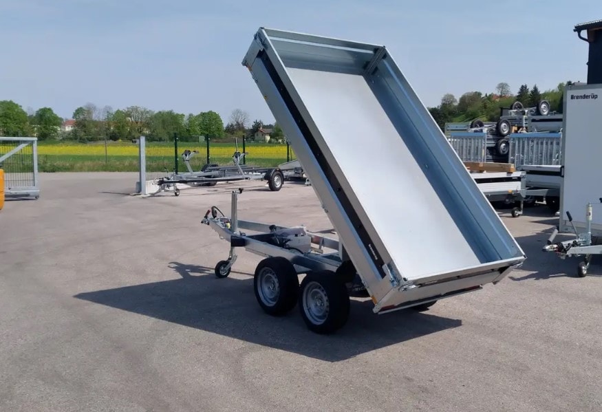 2-Achs Anhänger Brenderup Kipper 1,5t Nutzlast