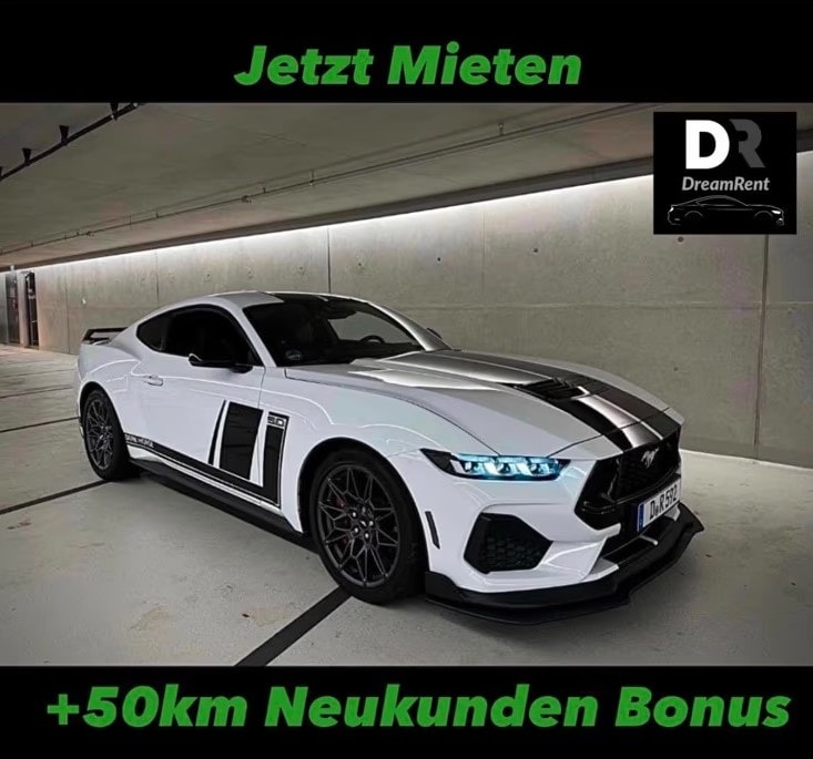✅ Jetzt Mieten ✅ Ford Mustang GT Performance 2025 Modell Mieten ab 18 Auto Sportwagen mieten hochzeitsauto Düsseldorf Lieferung nach Essen Köln Oberhausen aache