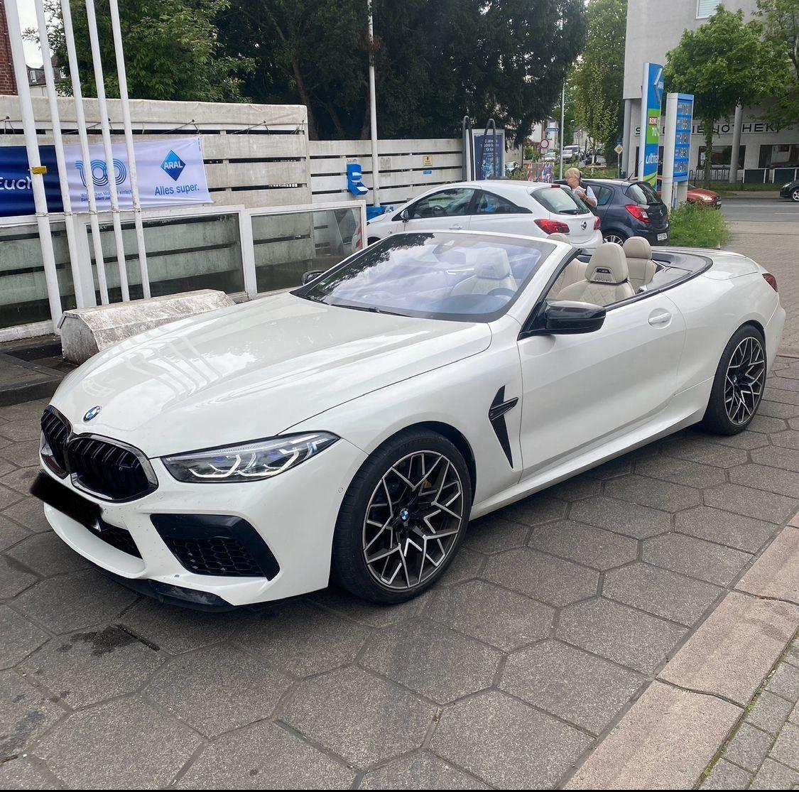 BMW M8 Cabrio mieten automieten ab 199