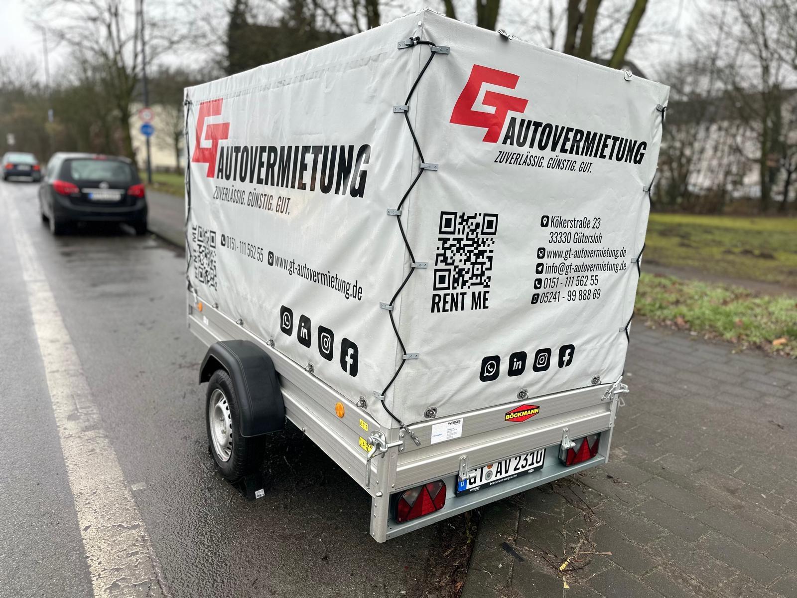 Anhänger Mieten Böckmann 750 kg